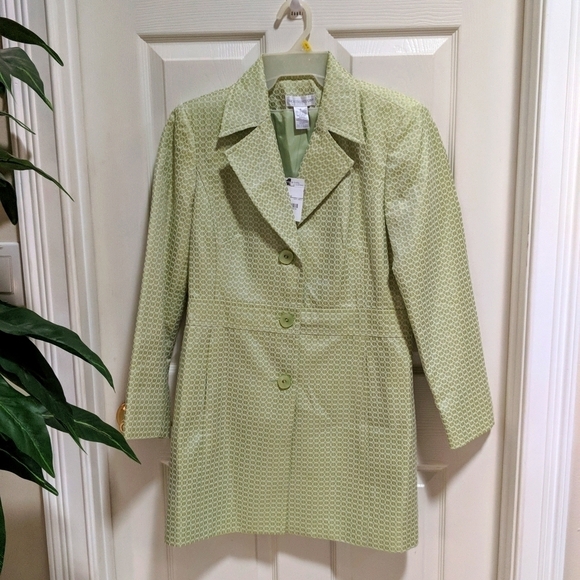 Worthington Women's Button Up Fitted Lined Trench Coat New Size 6 - Picture 1 of 8